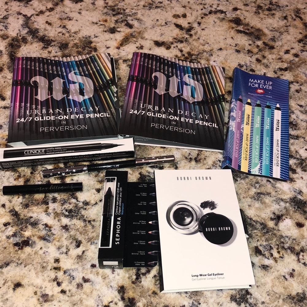 MUFE UD tarte sephora eye liners